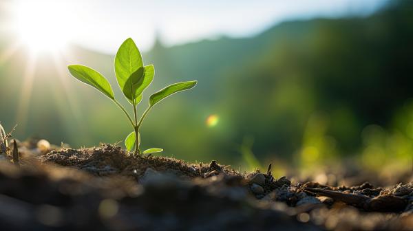 Planta creixent