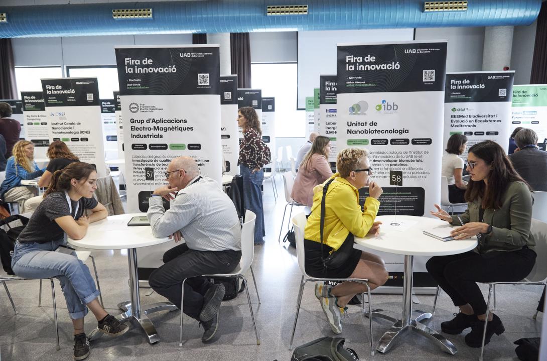 Assistents a la Fira de la Innovació