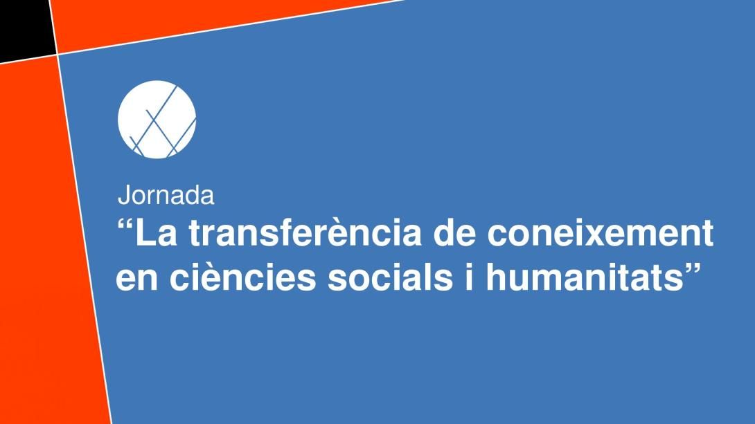 Cartell de la jornada de transferència de coneixement en ciències socials i humanitats