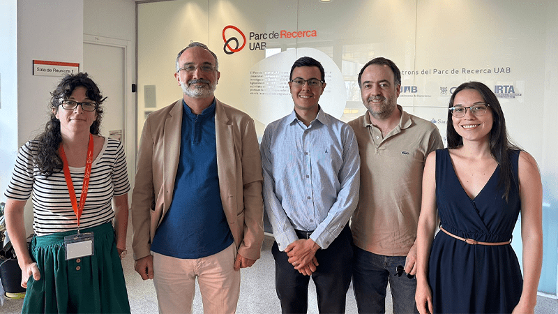 Visita d'UNIMINUTO al Parc de Recerca UAB