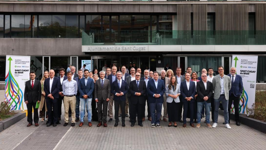Imatge de grup de l'Aliança per a la Innovació